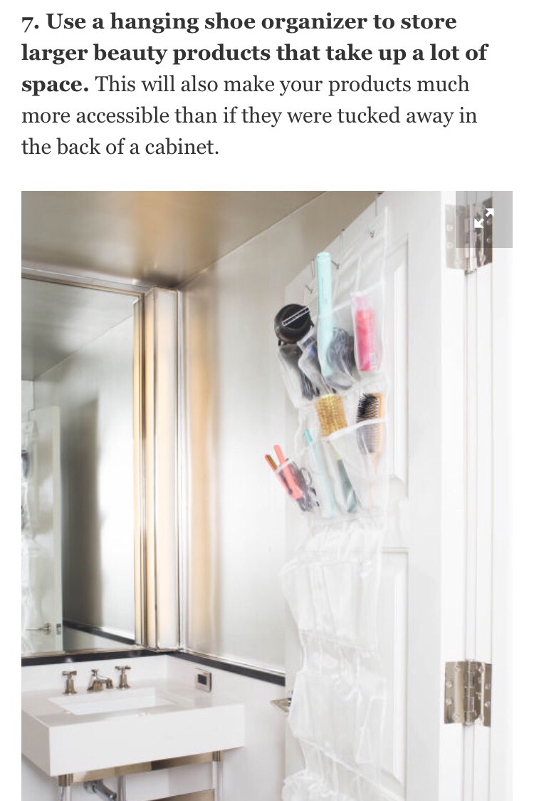 17 Genius Bathroom Organization Hacks
