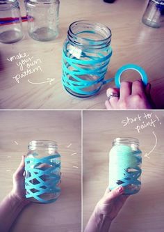 Cool Arts And Crafts With Mason Jars 