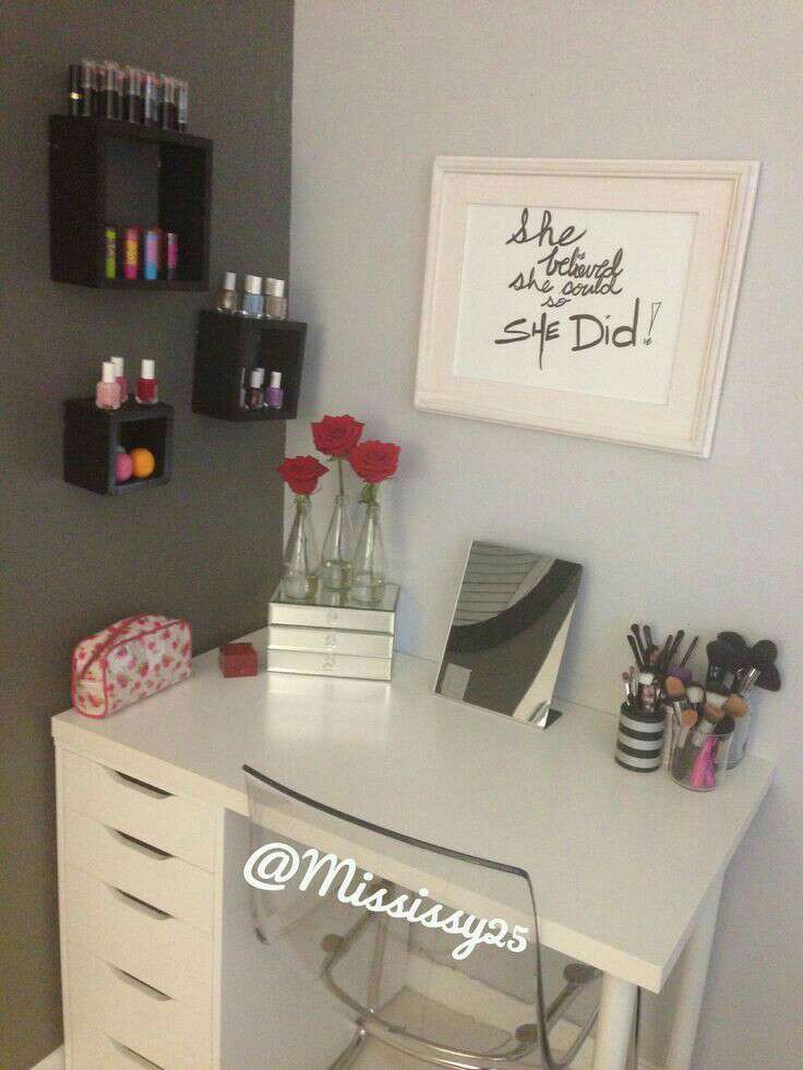 don't have enough room???
small vanity ideas!!!