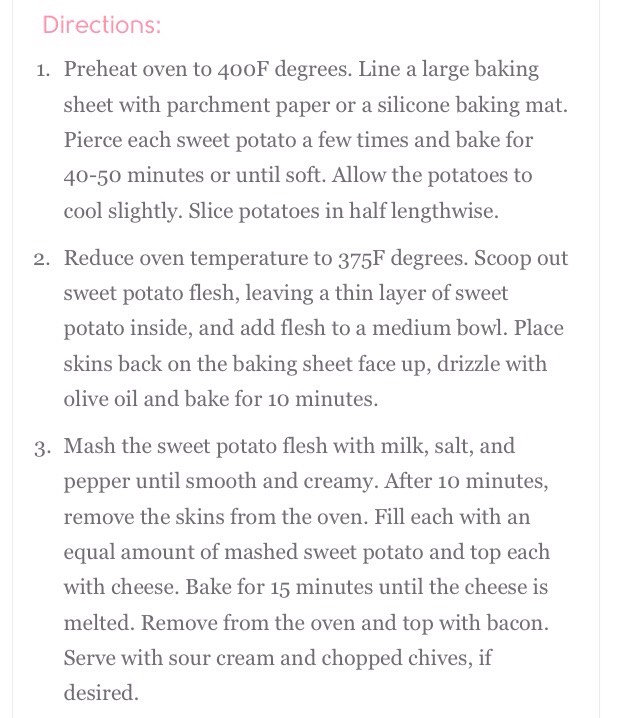 Loaded Sweet Potato Skins Recipe 💕#tipit