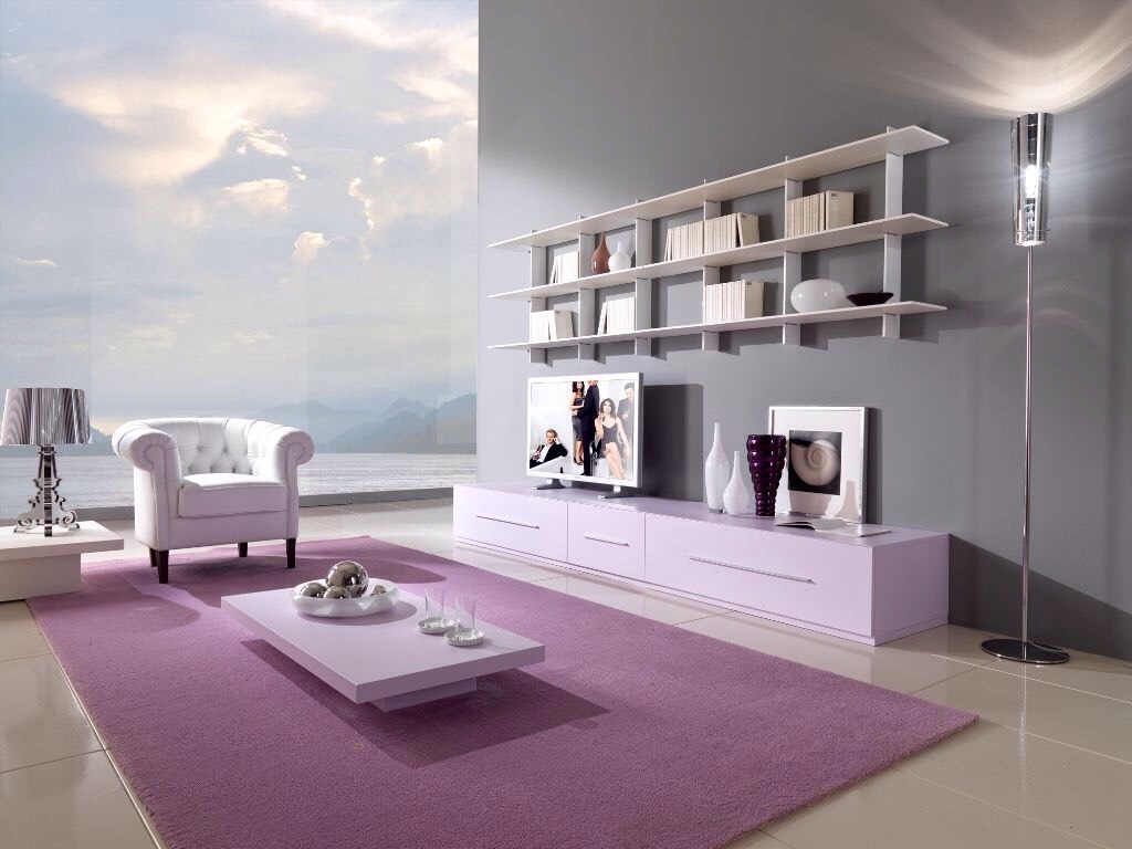 Go minimalist. There is a fine line between decorations and clutter, so we say lean towards minimalism as much as possible! Too many knickknacks and piles of stuff make a room feel kitschy and dated, not to mention smaller and disorganized. 