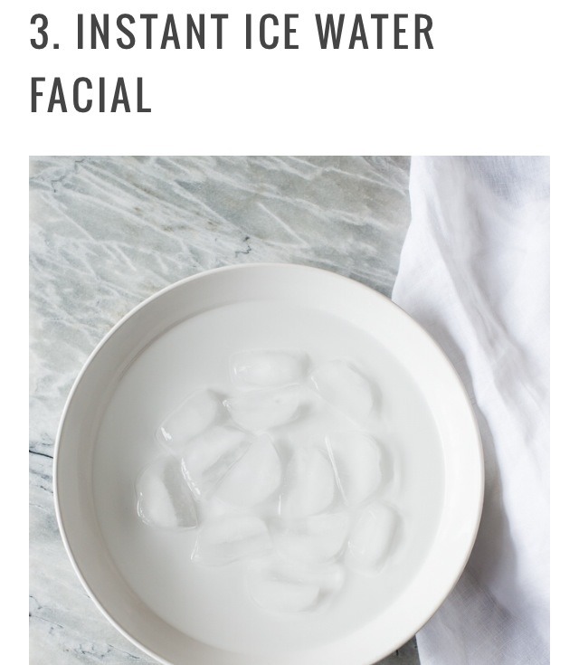 Beauty Tricks With Ice