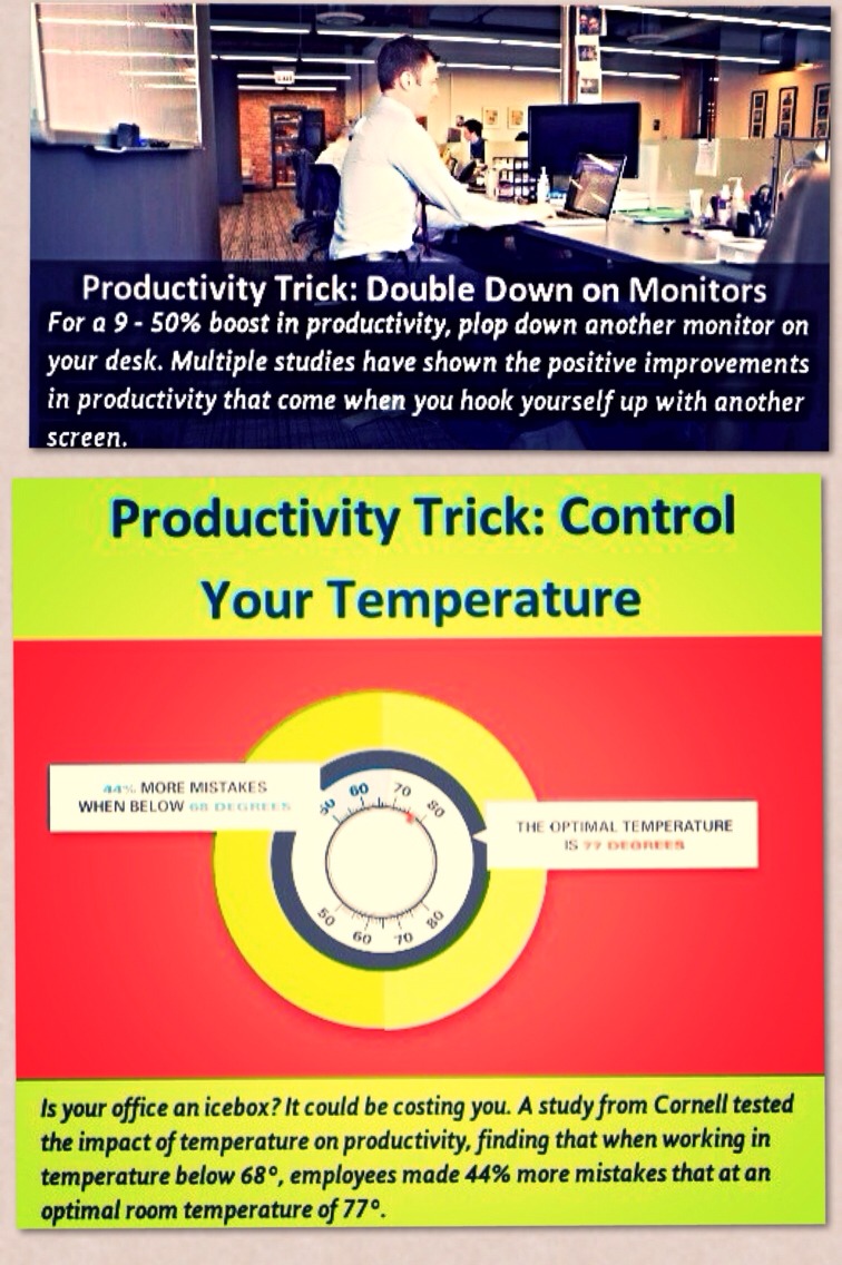 14 Awesome Productivity Tricks 