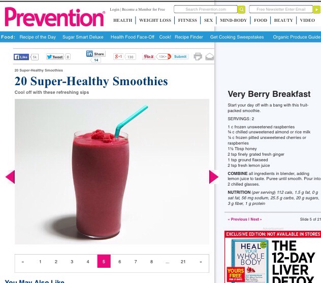 20 Super-Healthy Smoothies π