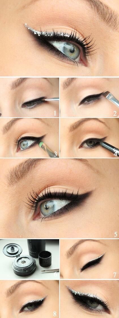 💋Add Glitter To Your Makeup To Stand Out!!❤️