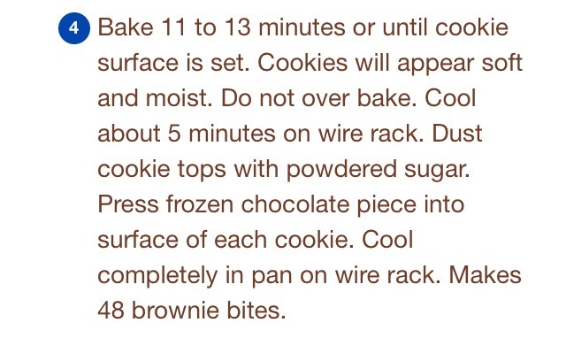 ❤️Hershey's Meltaway Brownie Bites!❤️