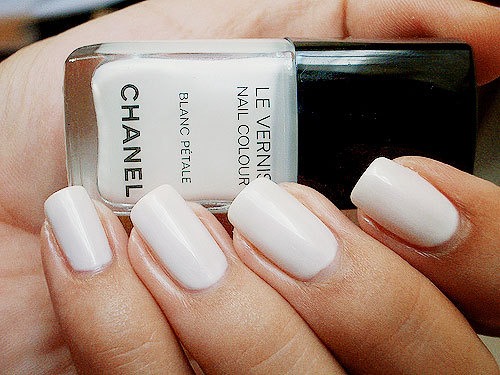 Paint your nails so they are white
