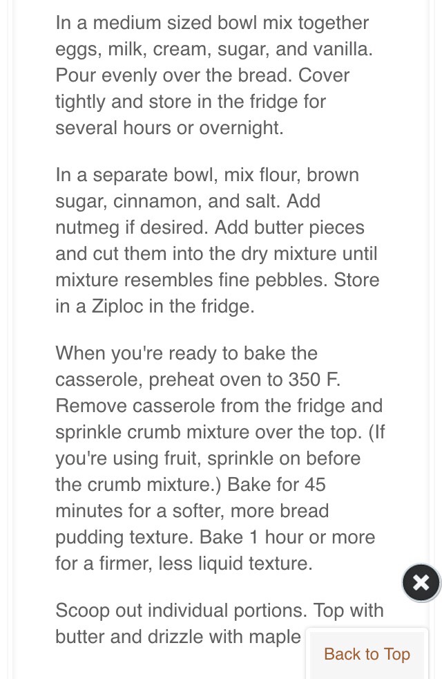 Cinnamon Baked French Toast ! ๐