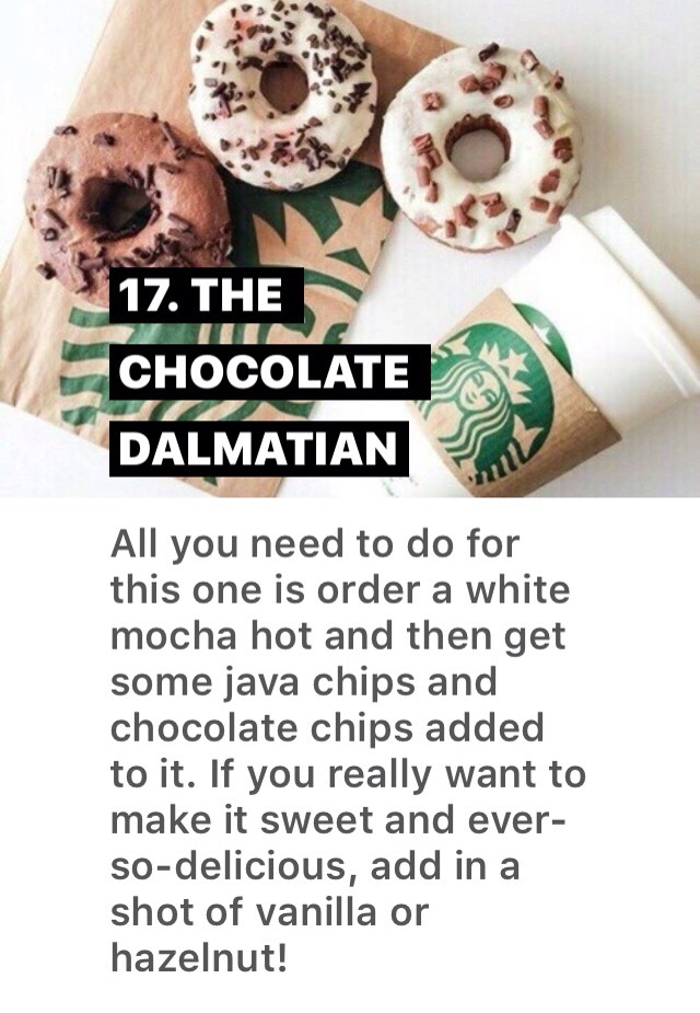 29 BEST STARBUCKS DRINKS 