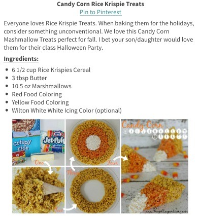 🎃Candy Corn Marshmallow Treats! What A Cute Idea!🎃