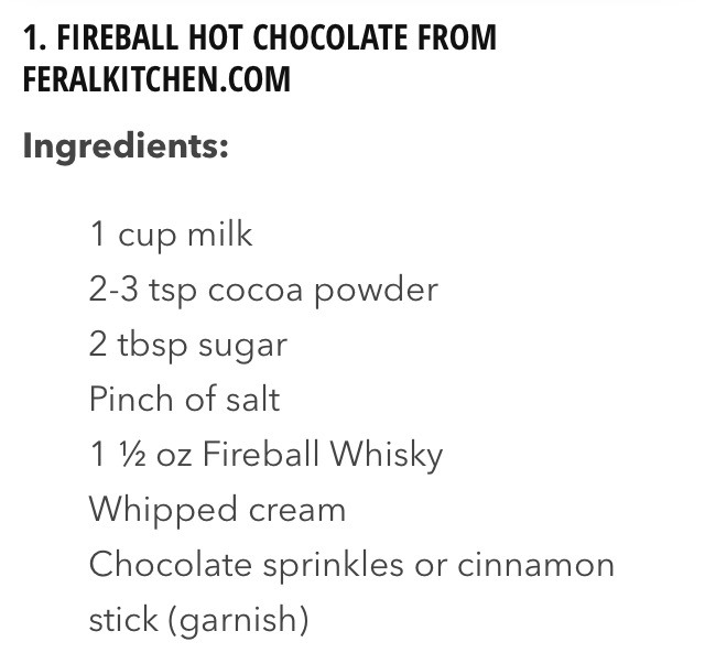 π Adult Hot Chocolate Recipes!