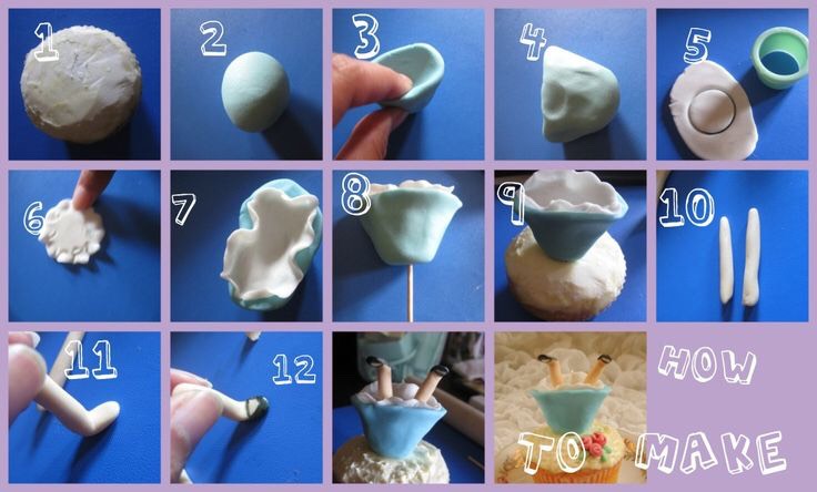 Adorable Cup Cake Topper Ideas And Some DIYs. π