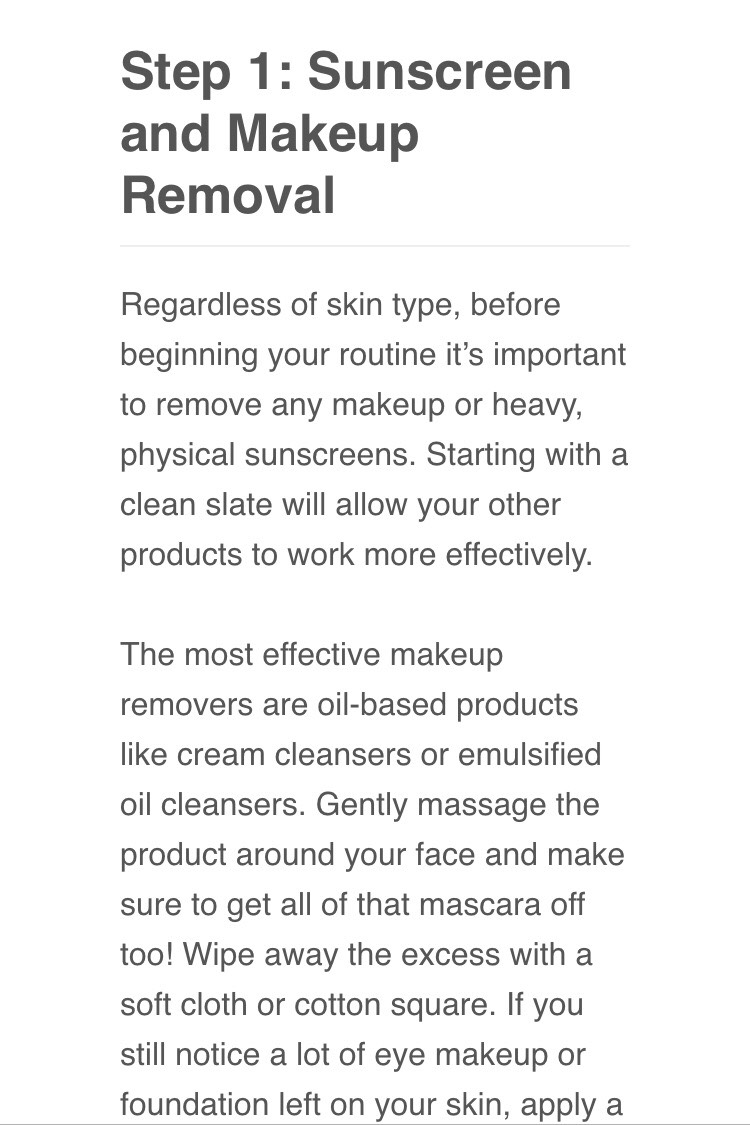 Skincare Routine for DRY skin!