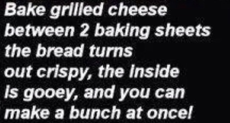 Grilled Cheese!