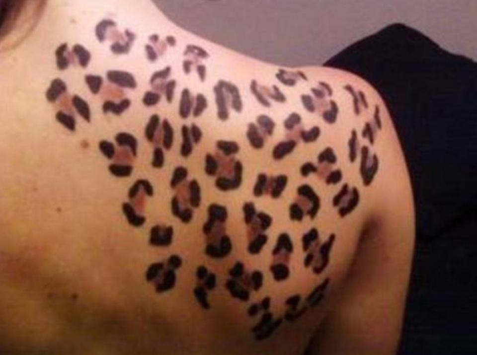 Beautiful Leopard Print Tattoos For Women!!