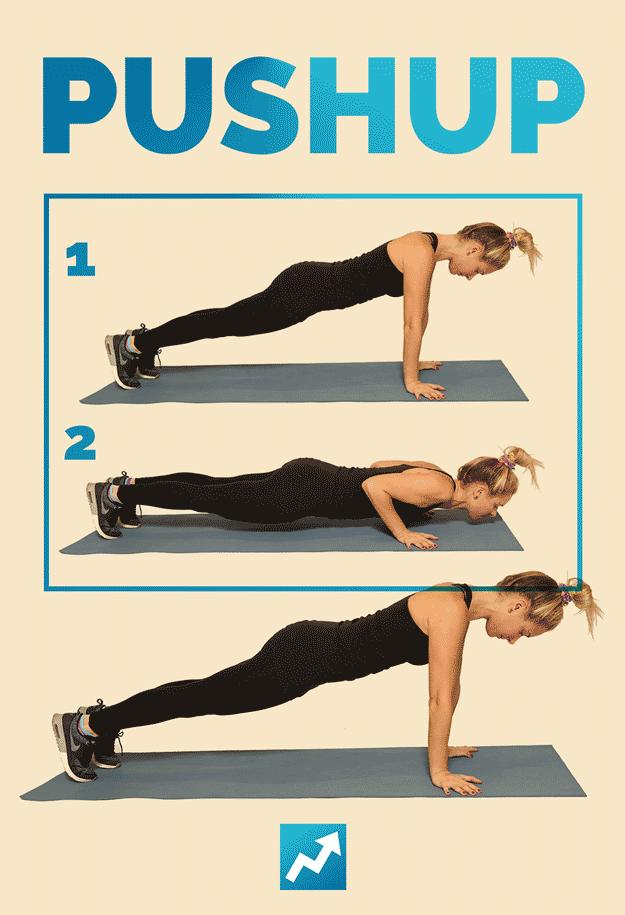 The Only 12 Exercise You Need To Get In Shape