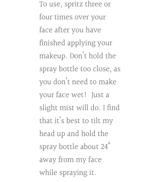 DIY Setting Spray! Why Spend Tons And Miss Out On The Fun! 😝😍😘