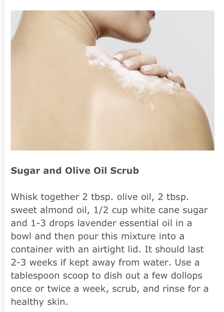 Body Scrubs For Dry Skin Recipes