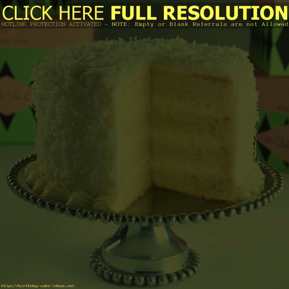 The Best Coconut Cake 