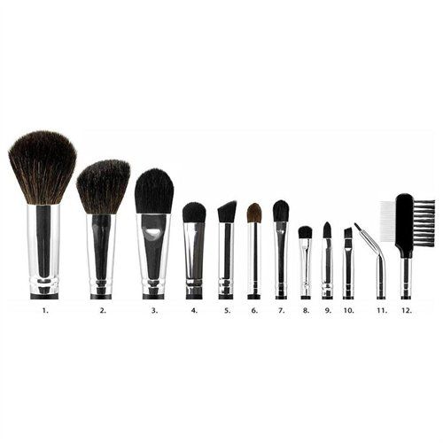 a guide to makeup brushes.