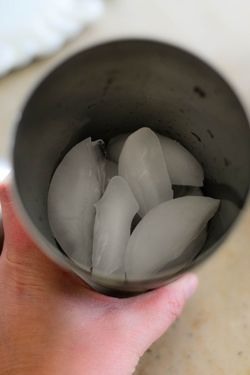 Add ice to make your drink extra cool and refreshing.