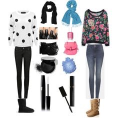 School Makeup, Hair And Clothes