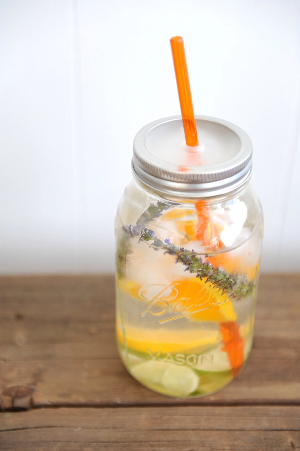 Fill to top of the glass with water and put it in the fridge. Leave in for 2-5 hours (depends how strong u want the flavour to be).