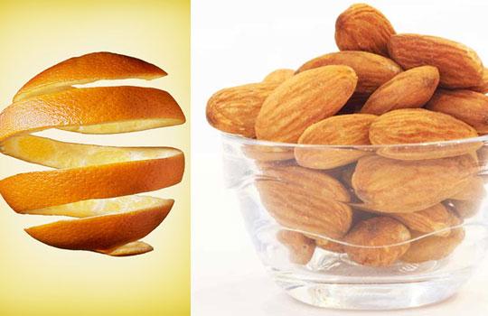 ingredients:

1 handful almonds
1 orange peel
1 cup olive oil
