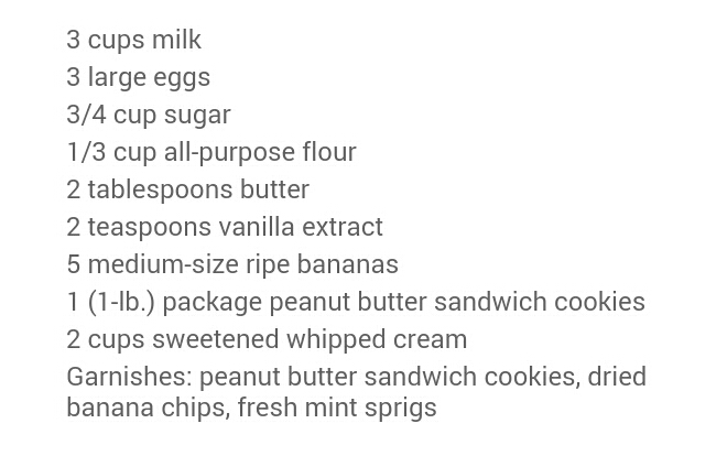 Nutter Butter®-Banana Pudding Trifle
