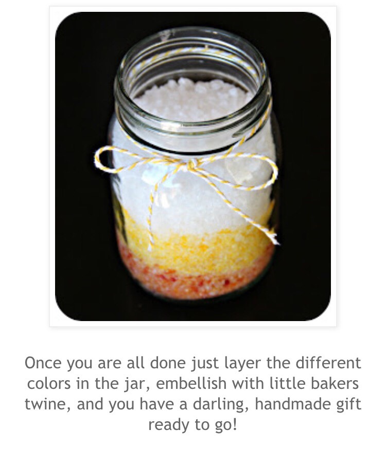 Candy Corn Bath Salts!!! 