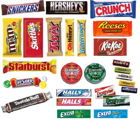 Candy! Gum! Mints!

You never know when your sweet tooth will kick in! Keep a little candy for those times or when you need a breathe mint!
