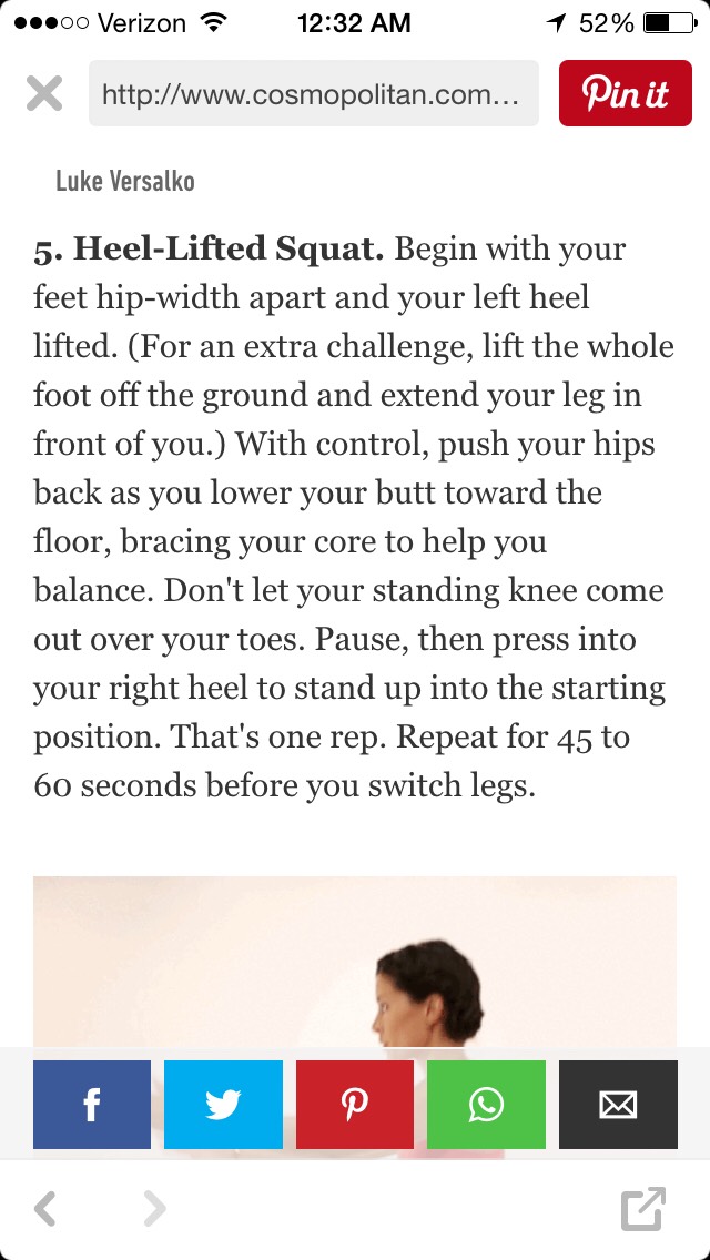 Butt Lifting Workout