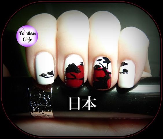 Japanese Nail Art Designs