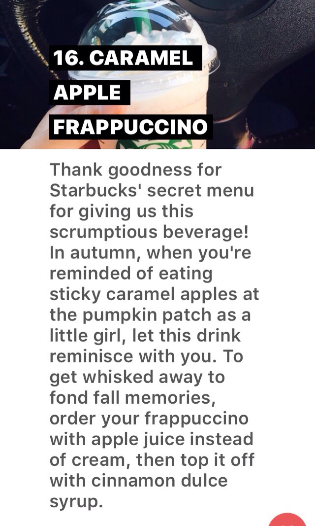 29 BEST STARBUCKS DRINKS 