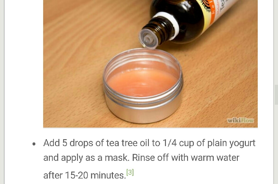Tea Tree Oil for Acne