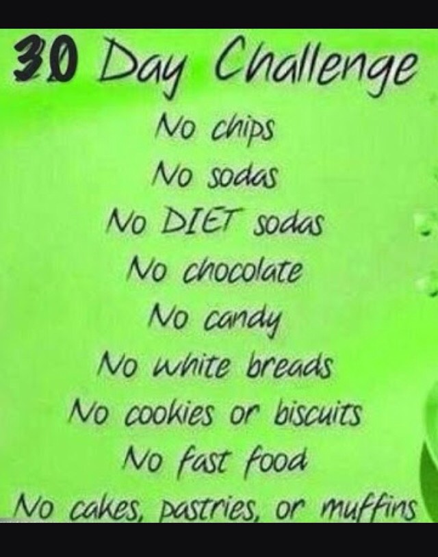 30day Healthy Food Challenges