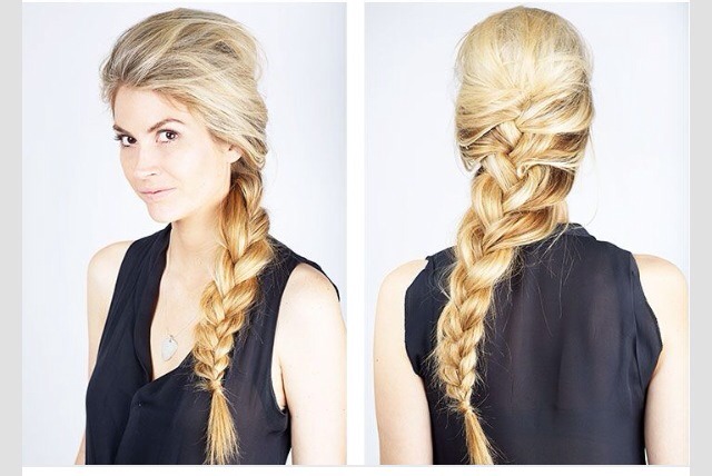 Sexy, Swept Side Braid 💙