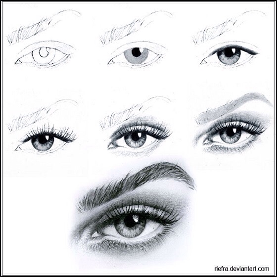 How To Draw eyes 