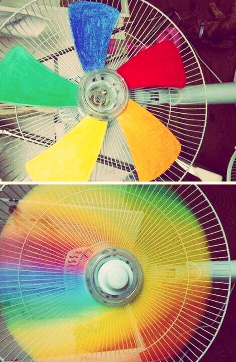 Take of the plastic to the top of the fan. Then pick colors and begin painting. Next place the plastic back on top and plug the fan in and watch it spin l its rally guys this is a cute way to spice up your room, hope you enjoyed😋 be sure to follow me!

