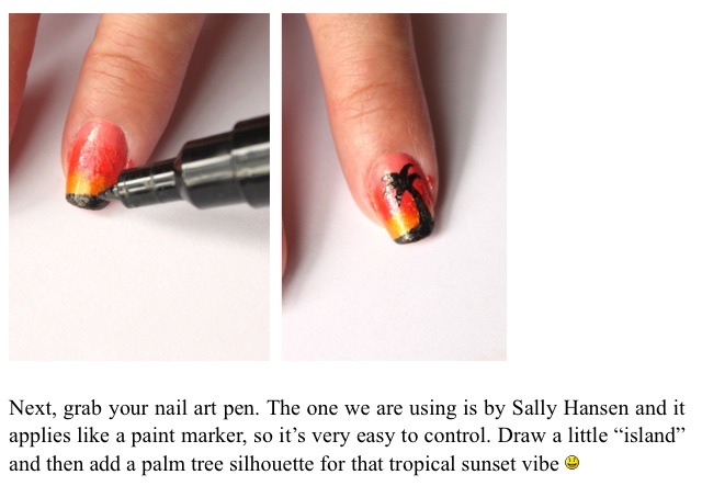 π₯β¨ Nail Polish Tutorial! Perfect For The Beach!! β¨π₯