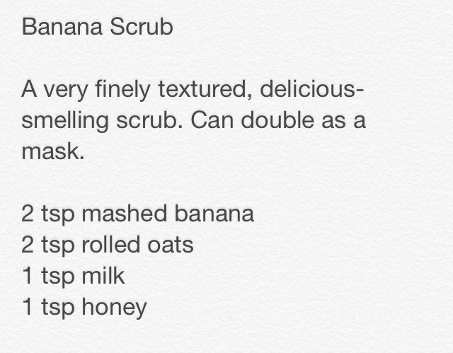 DIY Face Scrubs 💁