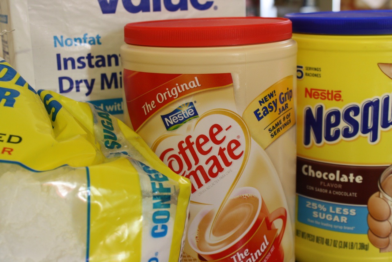 But some hot chocolate mix ( whatever one is cheapest )