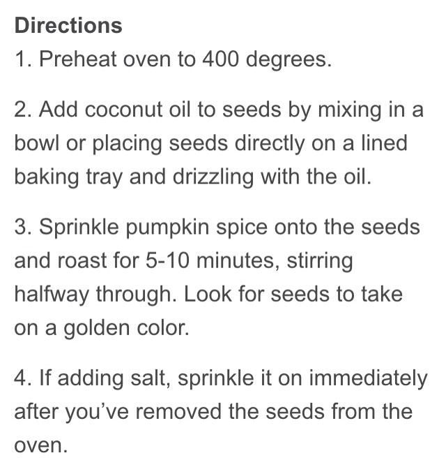 Spiced & Roasted Pumpkin Seeds