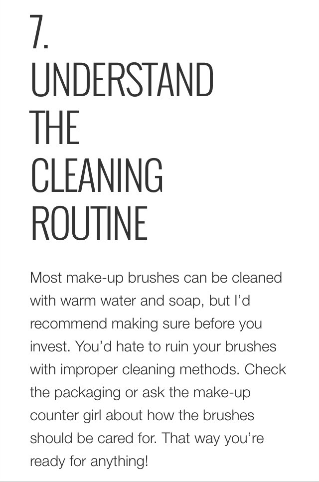 💥✨ 7 Tips For Choosing Makeup Brushes!! ✨💥