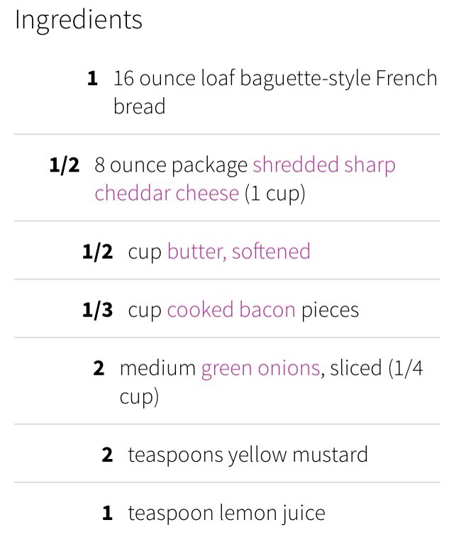Appetizing Cheddar Cheese & Bacon Bread Loaves Slices