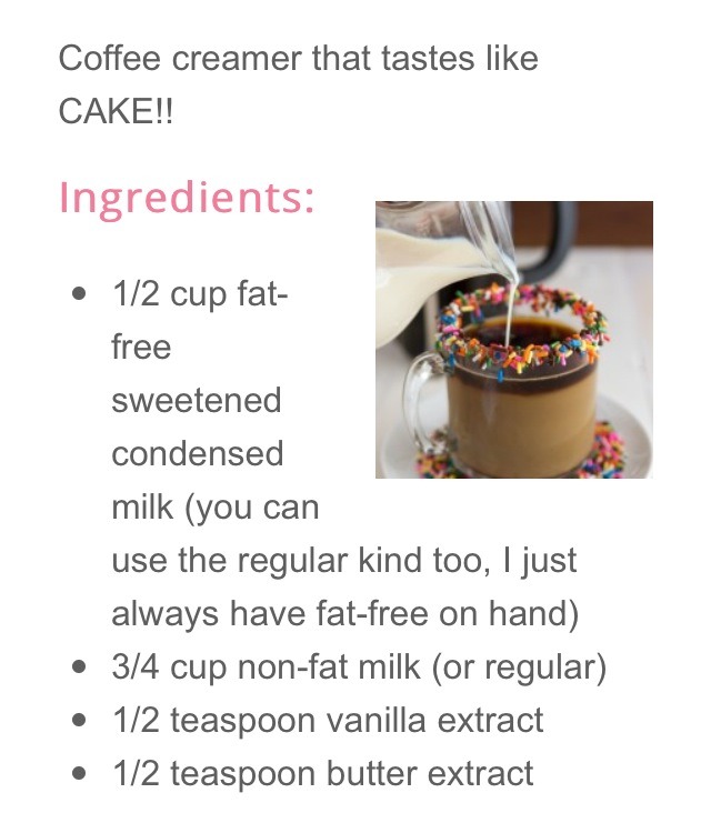 Funfetti Coffee Creamer 