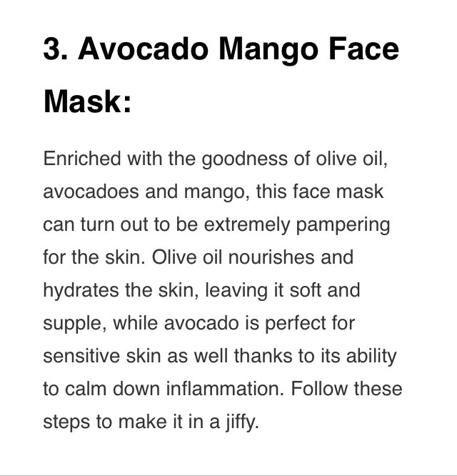 5 Simple Homemade Face Mask For Teenagers