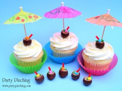 Summer Inspired Cup Cake Designs 