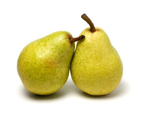 1 pear
Pears are yummy and anti-inflammatory, meaning they calm redness. Pear enzymes speed up cell turnover, meaning: you’ll get newer skin cells faster.