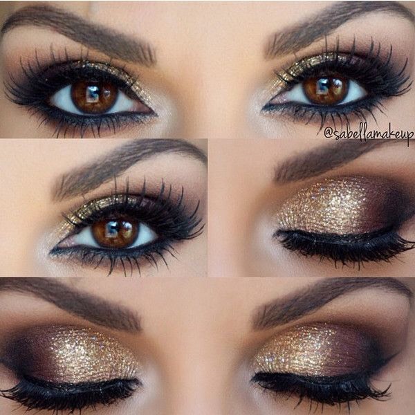Brown Toned Glam Makeup